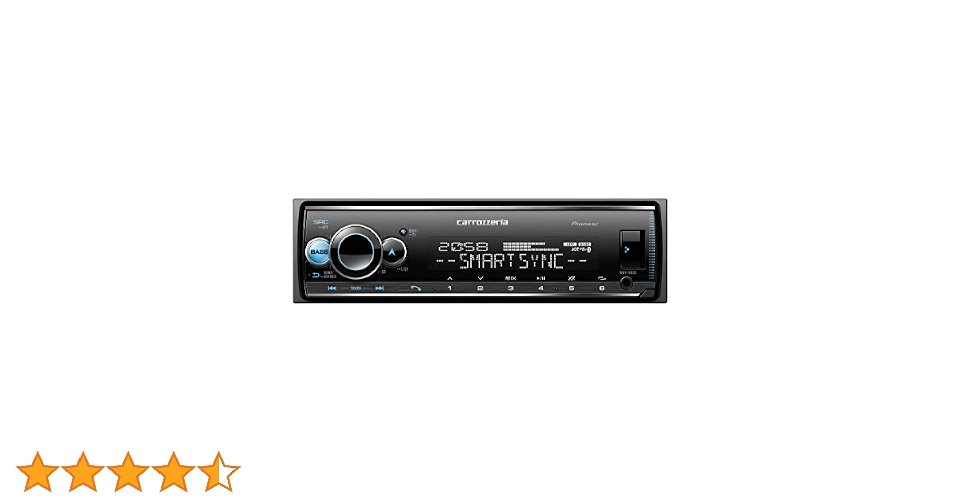 Amazon | Pioneer カーオーディオ MVH-6600 1D メカレス